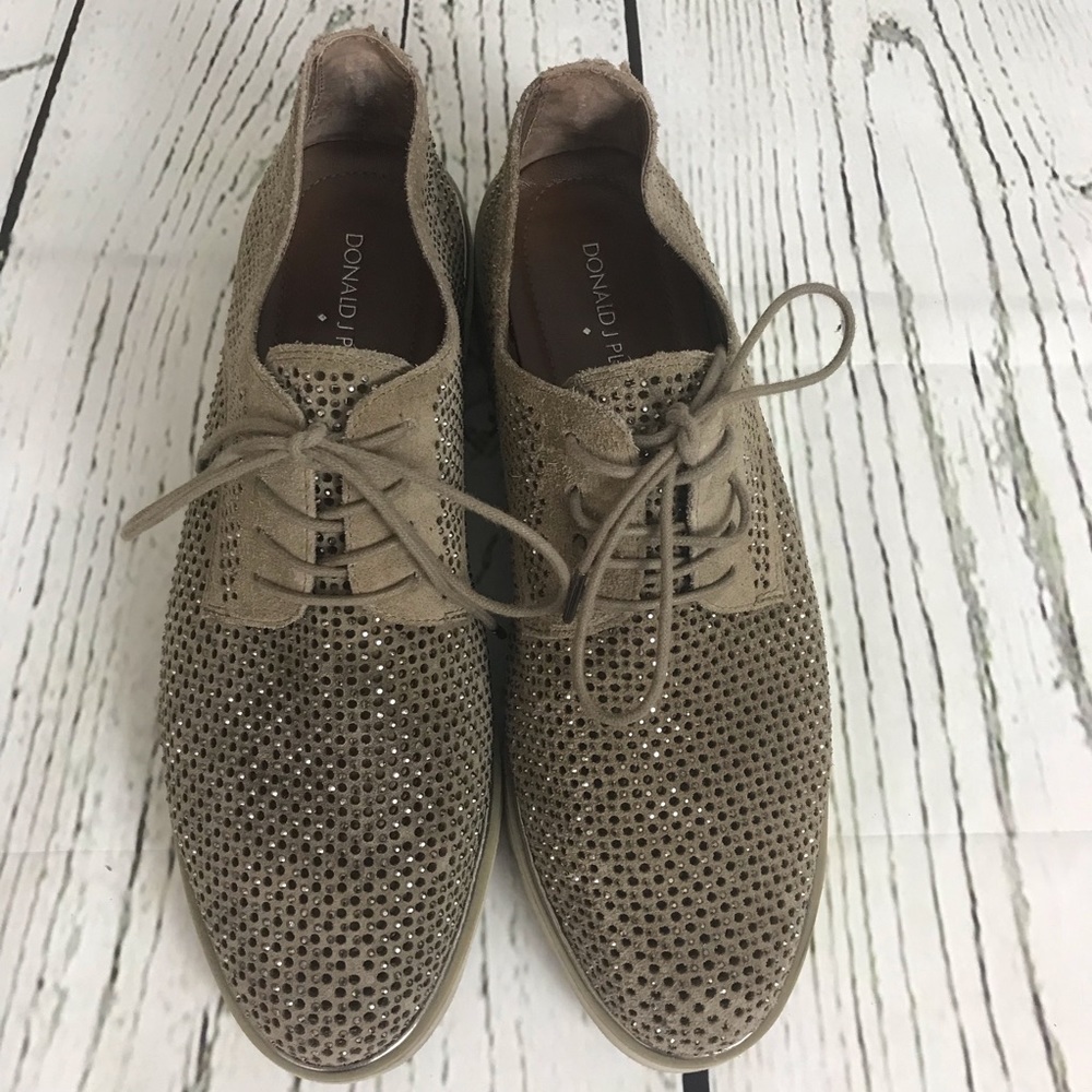 Donald Pliner Connisp Suede Lace Shoe oxfords - Picture 4 of 8